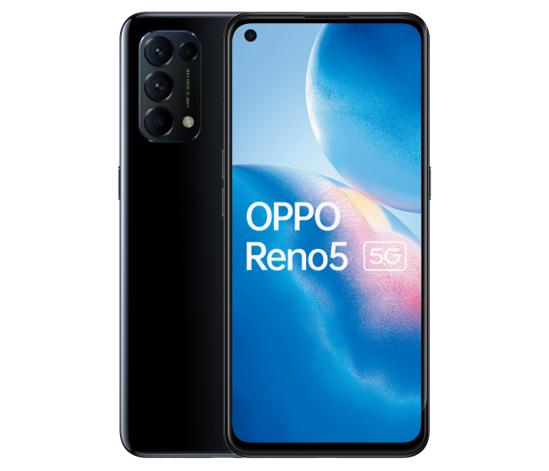 OPPO Reno5 5G 8/128GB Starry Black - 639809 - zdjęcie